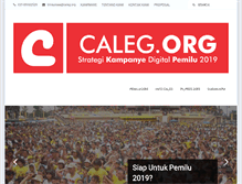 Tablet Screenshot of caleg.org